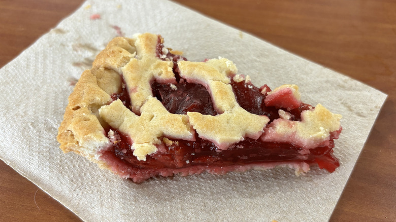 piece of cherry pie