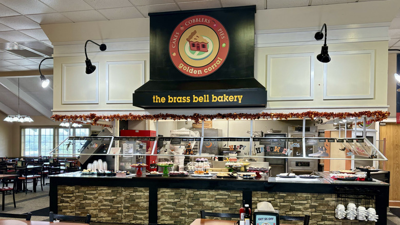 brass bell bakery at Golden Corral