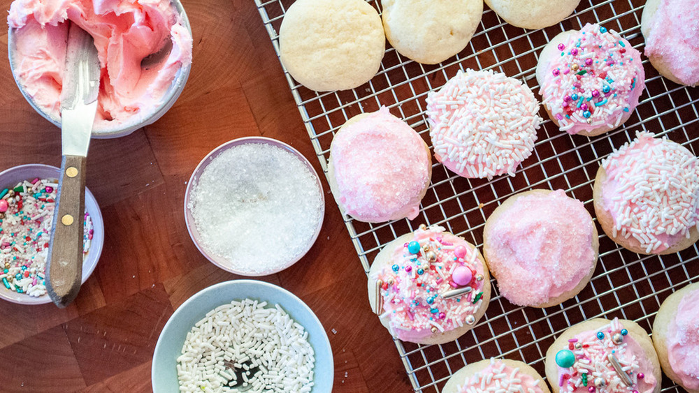 assorted frosted sugar cookies