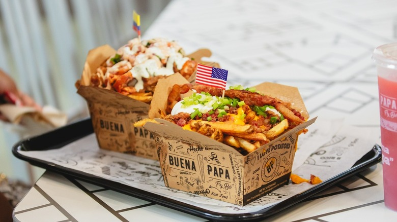 Buena Papa Colombian and American fries