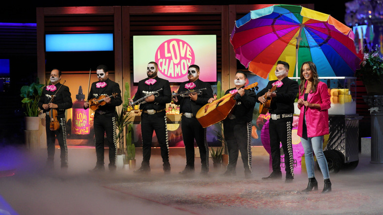 Annie Leal and mariachi band on Shark Tank