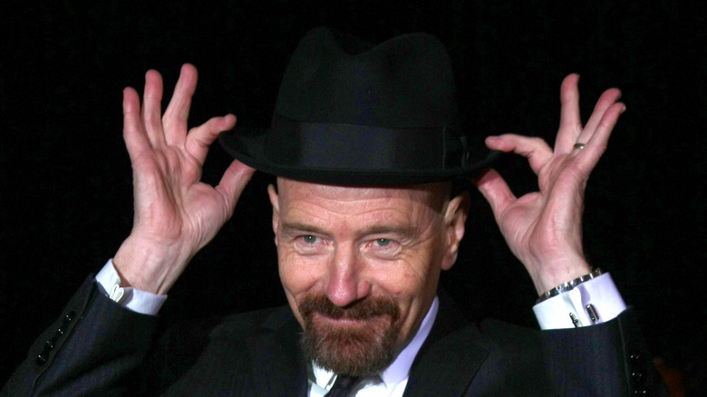 Bryan Cranston in black