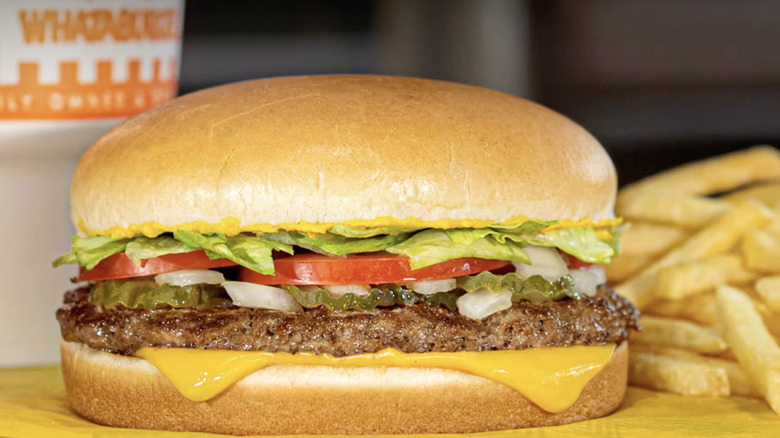 Burgers from deals whataburger