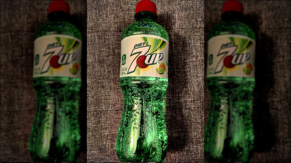 Diet 7UP bottle diet soda