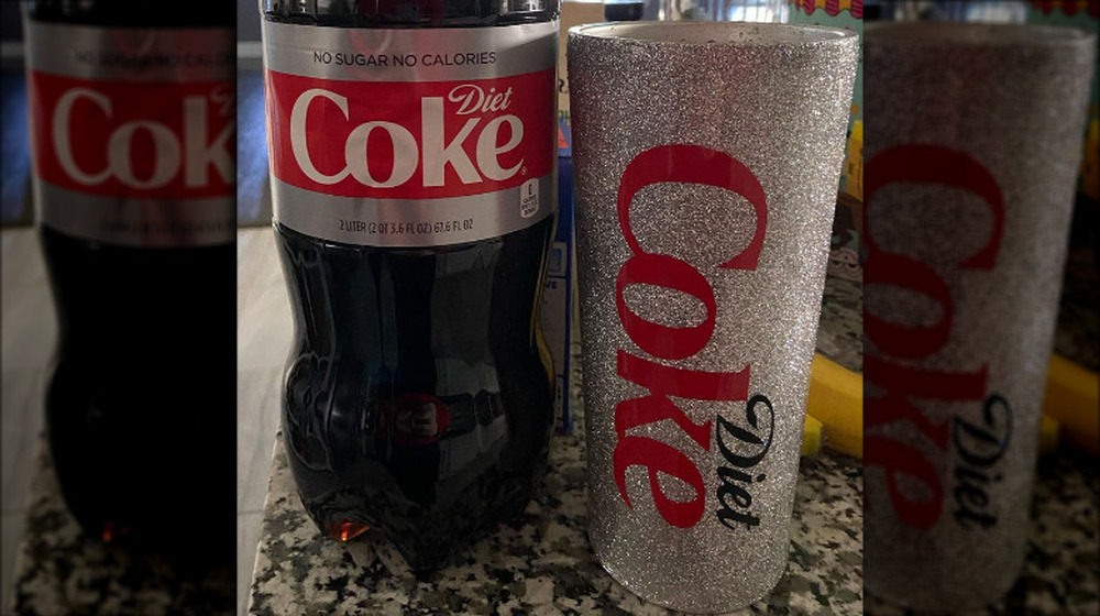 Diet Coke bottle diet soda