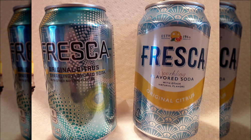 Fresca Original Citrus Soda cans diet soda