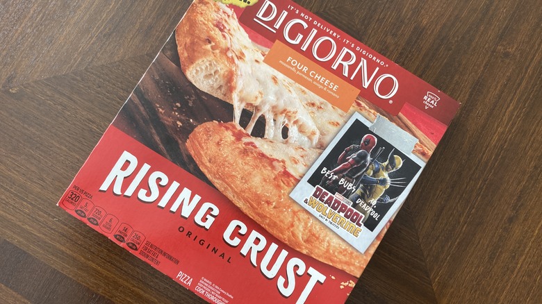 DiGiorno frozen pizza in box