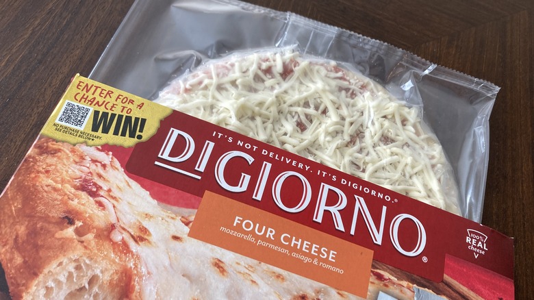 DiGiorno pizza out of box