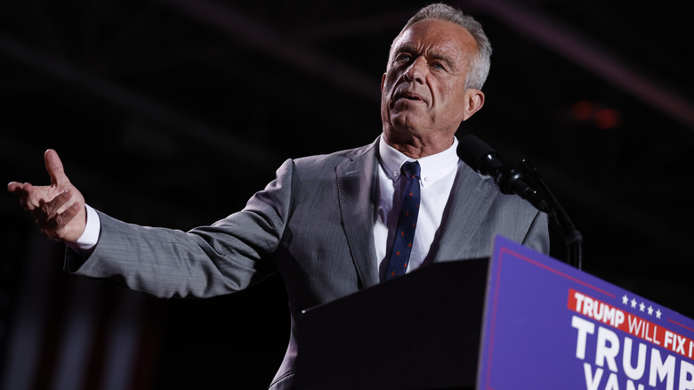 rfk jr speaking at trump rally