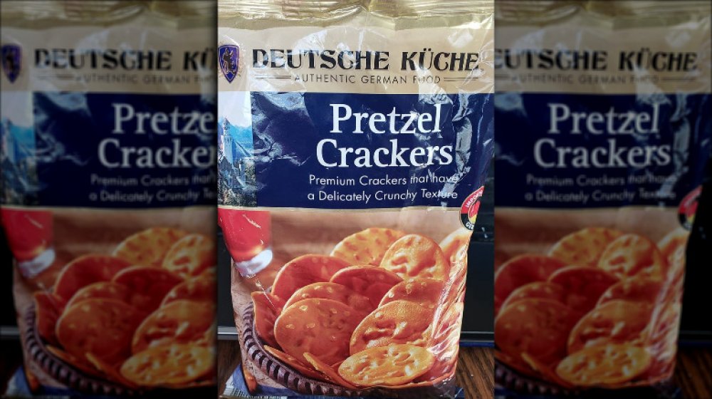 Deutsche Kuche Pretzel Crackers from Aldi