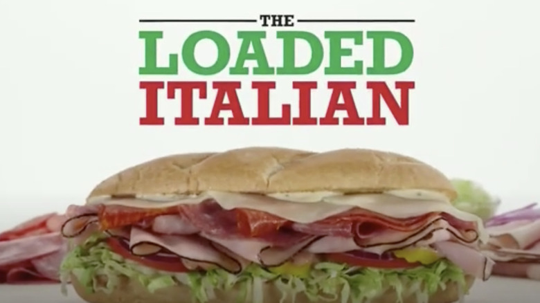 Arby's Loaded Italian Sandwich ad