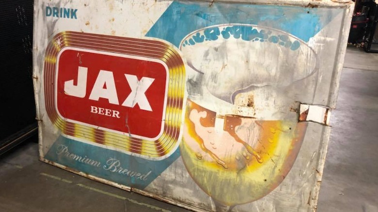 vintage jax beer sign