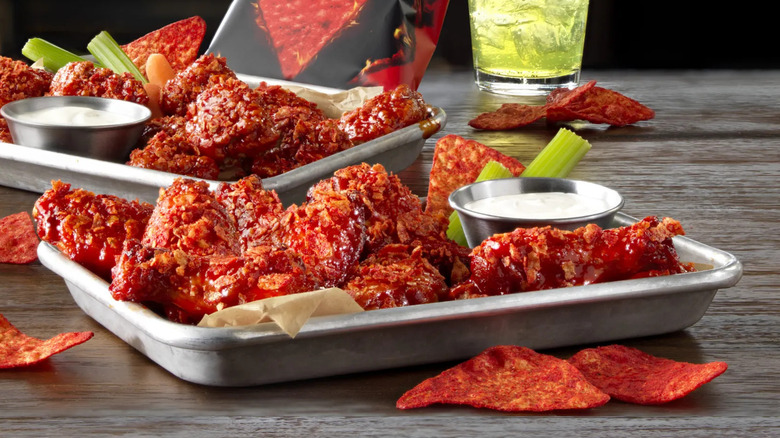 Buffalo Wild Wings Doritos flamin' hot