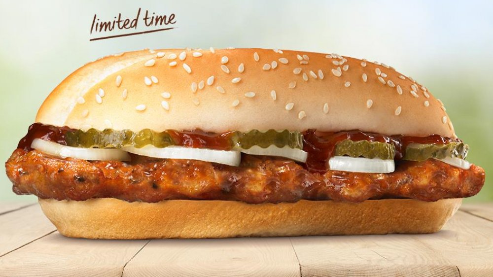 Burger King's Chicken ribs