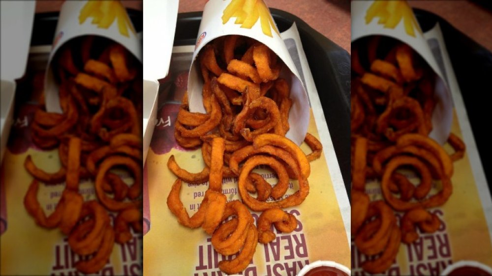 Burger King's Seasoned Sweet Potato Curly Fries