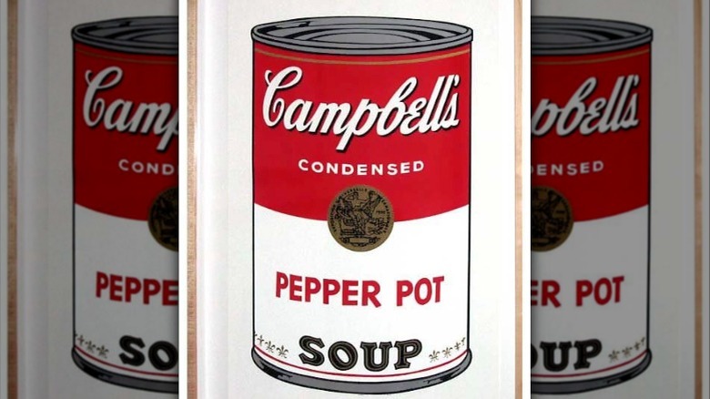 Warhol pepper pot soup painting