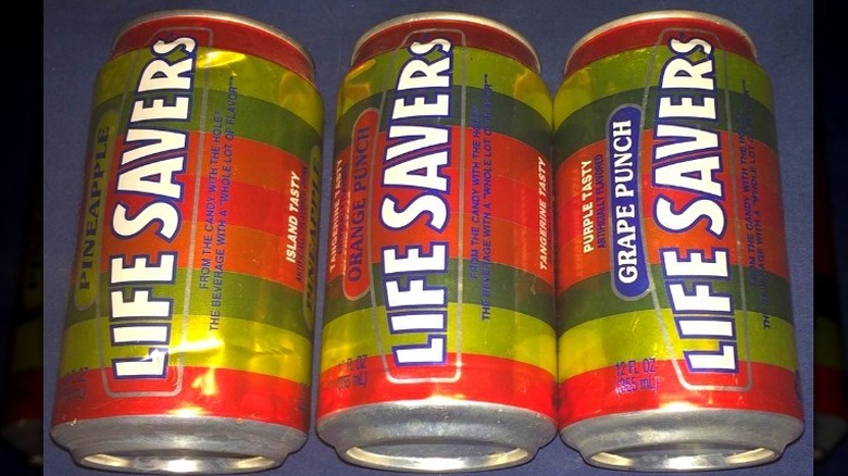 Cans of Life Savers soda