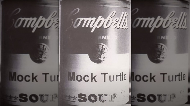 Campbell's Mock Turtle Soup can