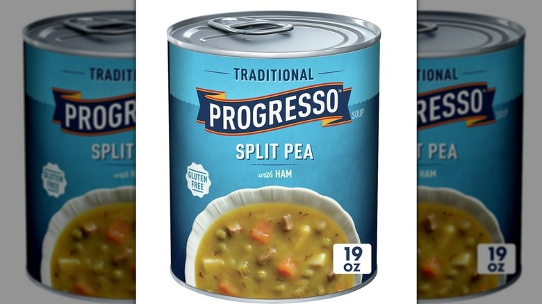 Progresso Split Pea soup can