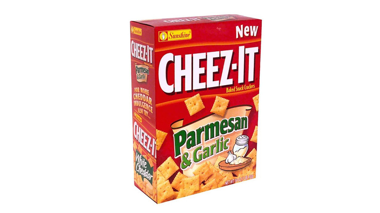 Garlic and parmesan cheez-it