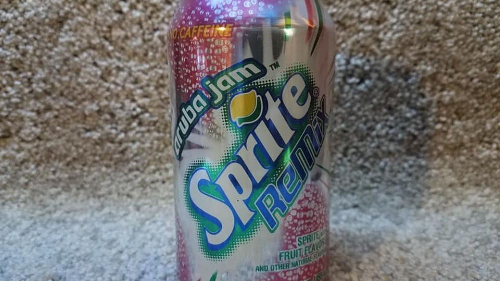 Sprite Remix Aruba Jam can