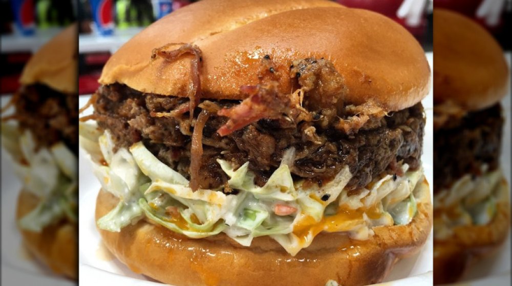 Costco BBQ Beef Brisket Sandwich