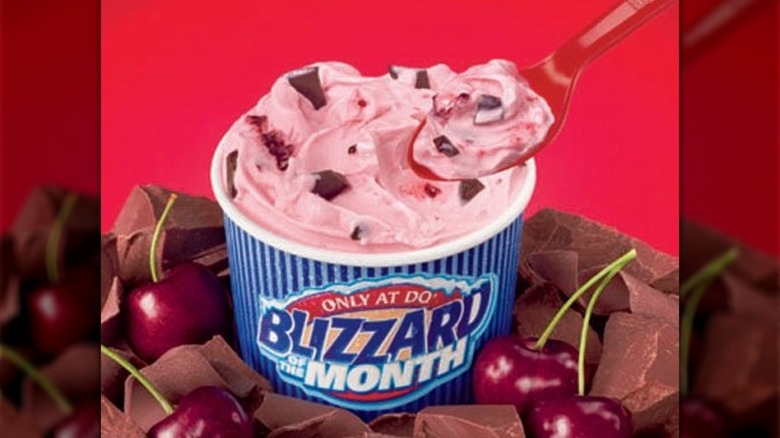 Choco Cherry Love Blizzard