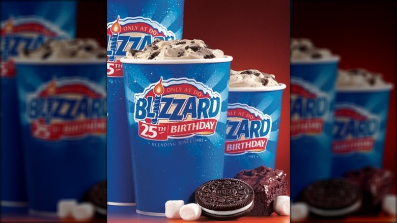 Oreo Brownie Earthquake Blizzard