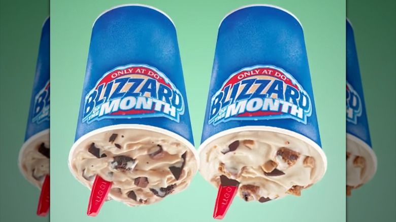 Salted Caramel Blondie Blizzard