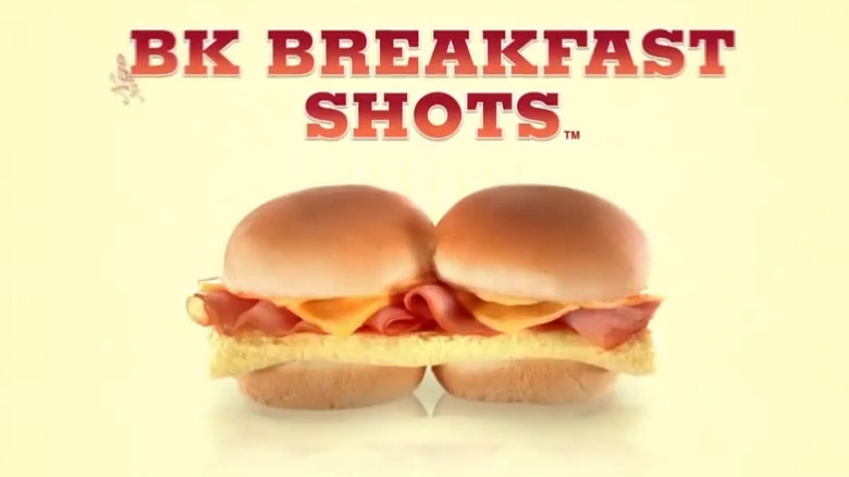 BK breakfast shots commercial