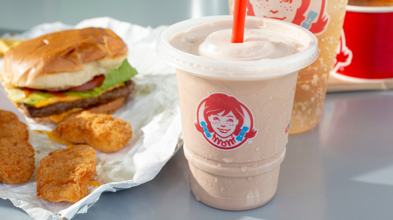 Wendy's Frosty drink