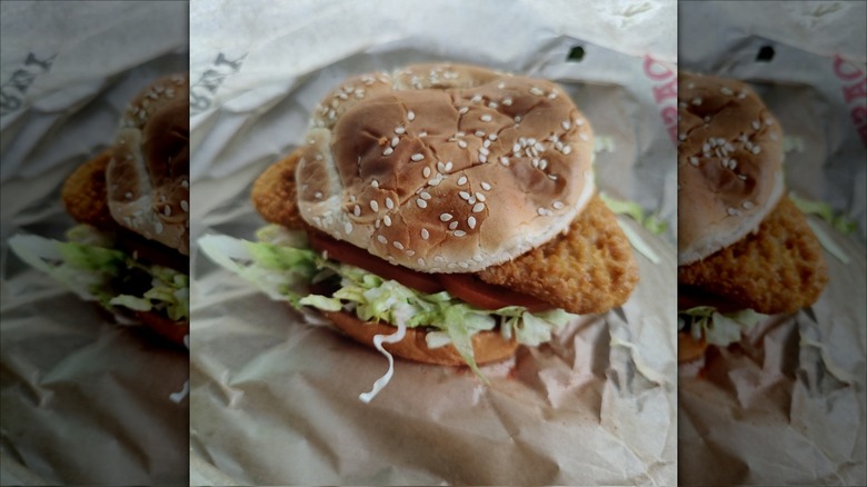 Fish sandwich from Arby's