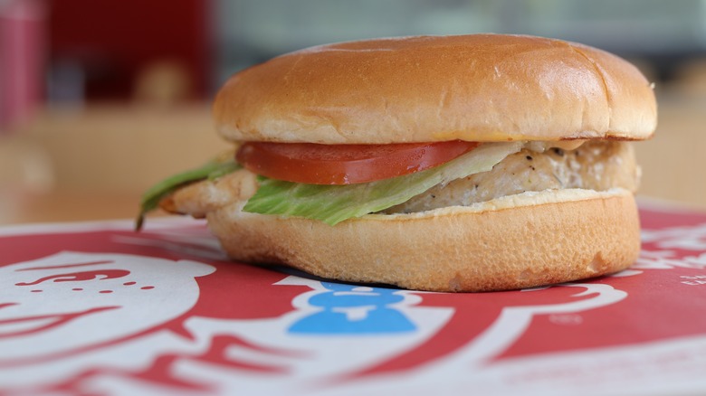 Wendy's grilled chicken sandwich