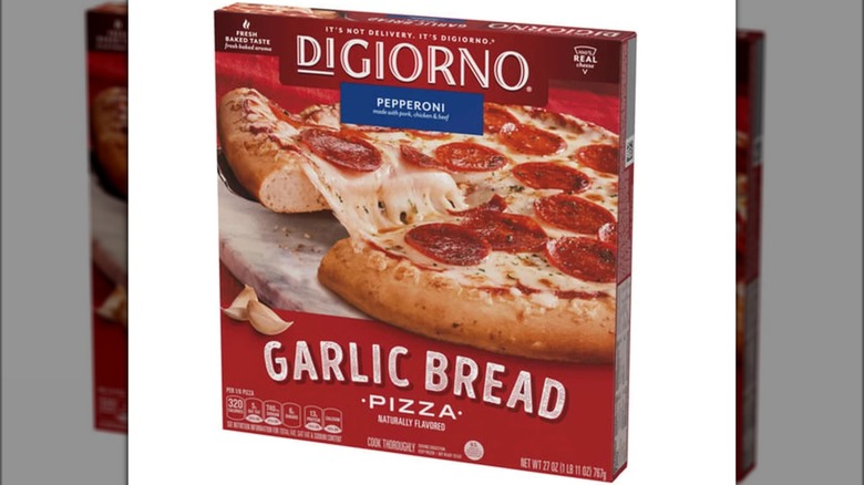 DiGiorno garlic bread pizza