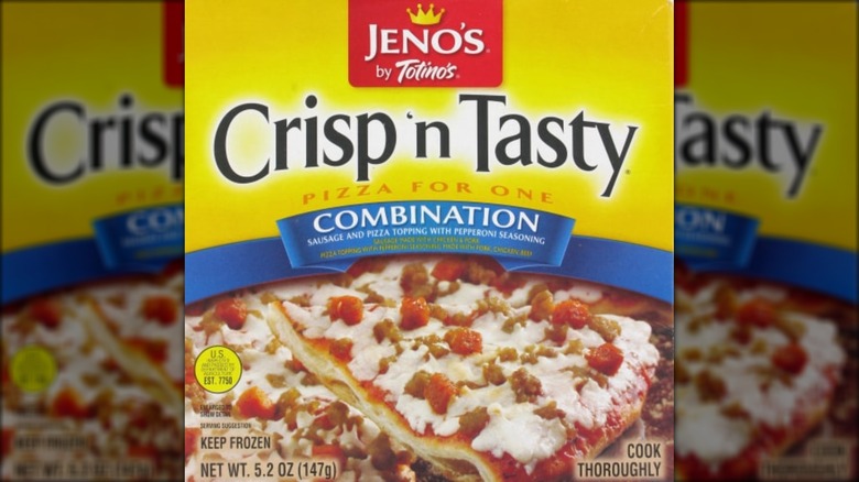 Jeno's Crisp n' Tasty pizza