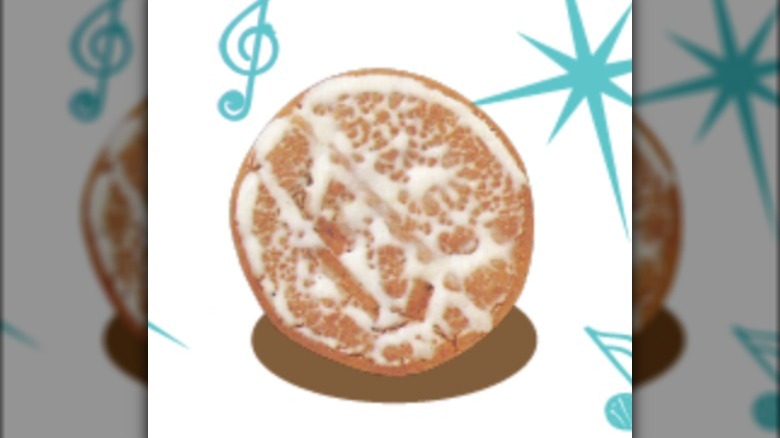 Snaps frosted girl scout cookie