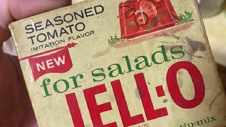 box of Seasoned Tomato Jell-O