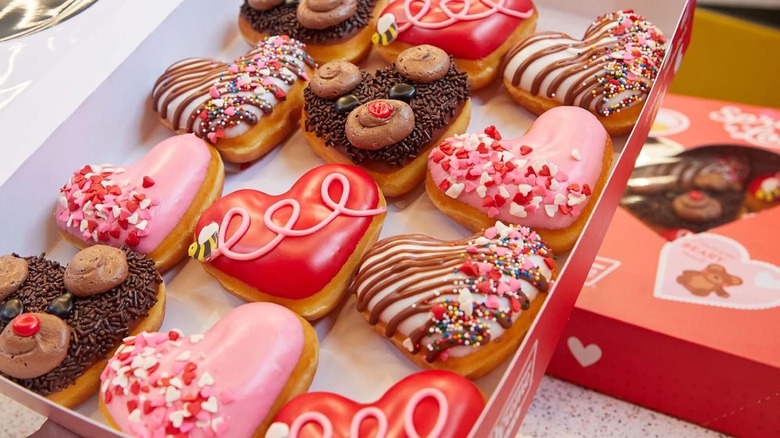 Valentine's Day box Krispy Kreme 