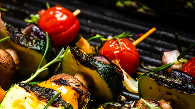 Grilled Vegetable Skewers