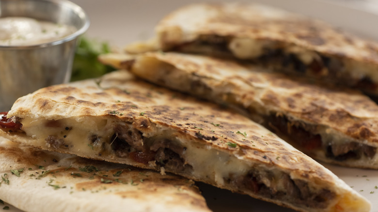 Beef Quesadillas