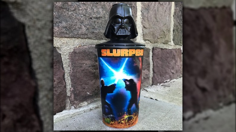 Promotional cup for Darth Dew