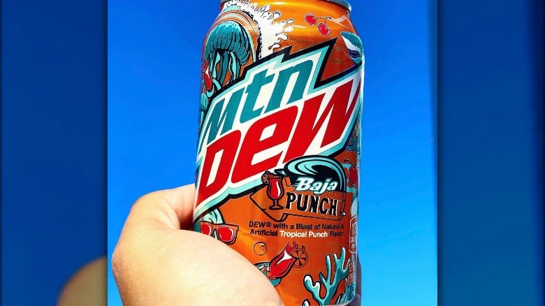 A can of Baja Punch