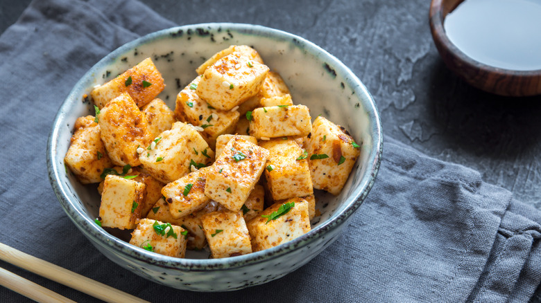 stir fried tofu