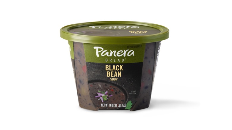 Panera's heat-and-eat black bean soup