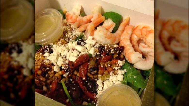 Panera's Mediterranean Shrimp Couscous Salad