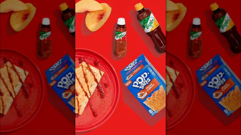 Pop Tarts and tajin sauce