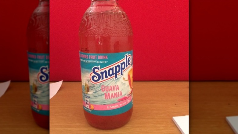 Guava mania snapple drink