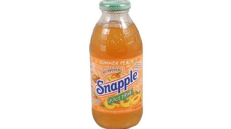 Summer Peach snapple