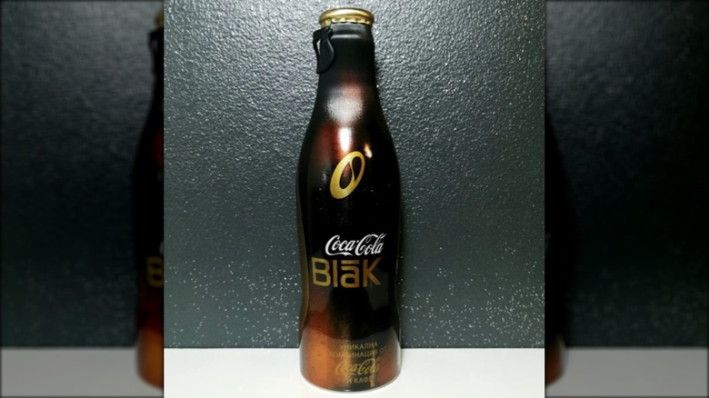 A bottle of Coca-Cola Blak