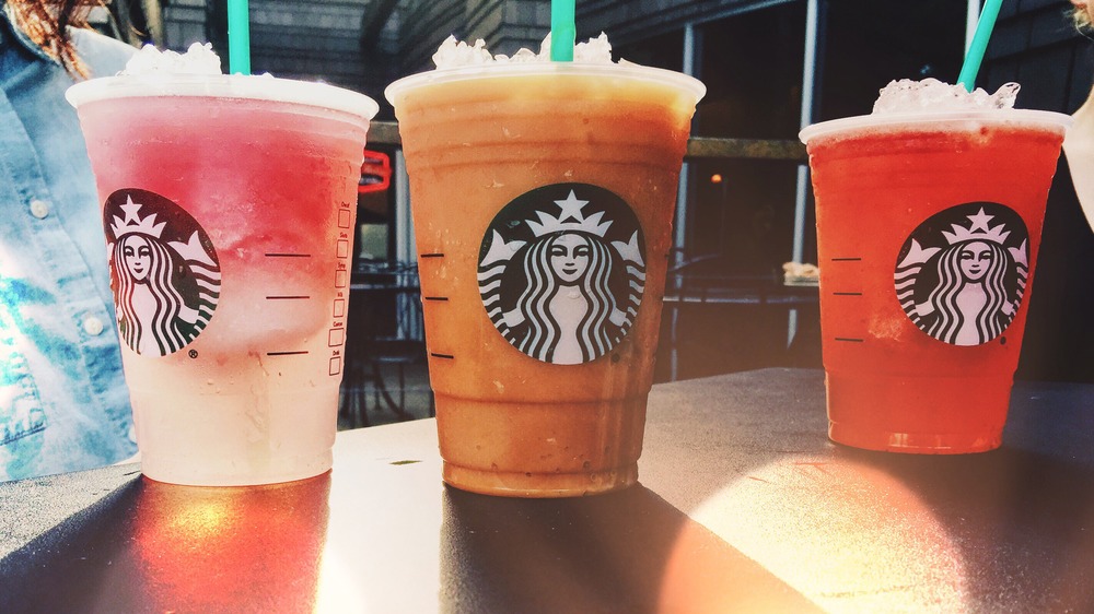 Discontinued Starbucks granitas drinks